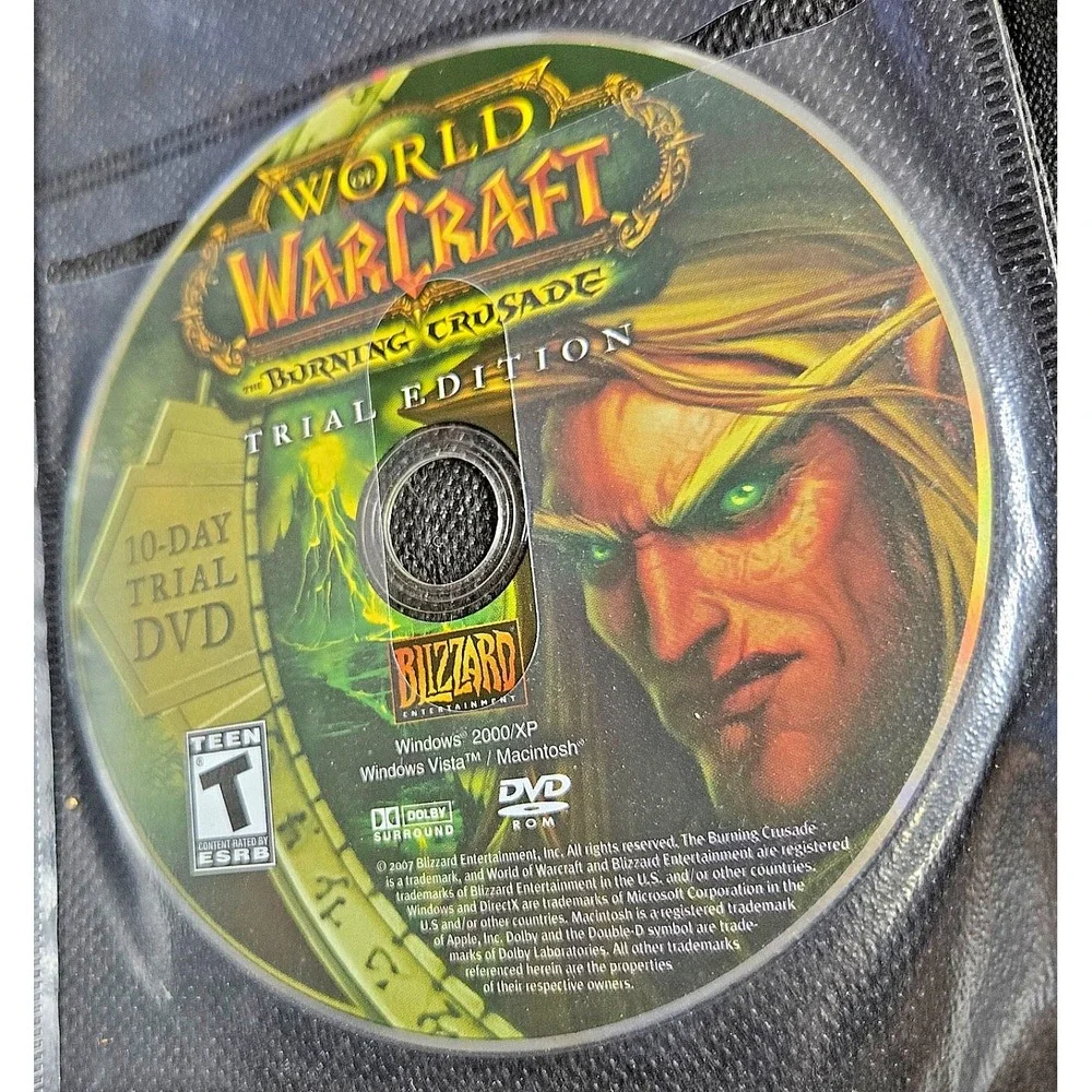 Warcraft III Reign of Chaos The Frozen Throne Burning Crusade PC Lot Tested